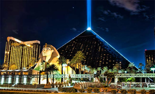 The Luxor in Las Vegas Is the Third Biggest Pyramid in the ...
