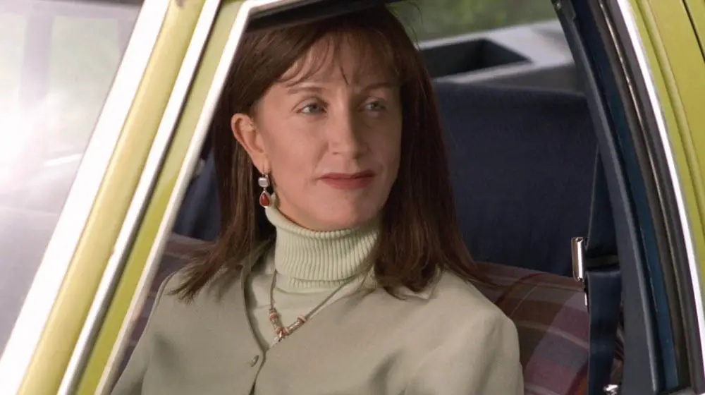 Felicity Huffman playing the Jewish character Bree in the movie, Transamerica.
