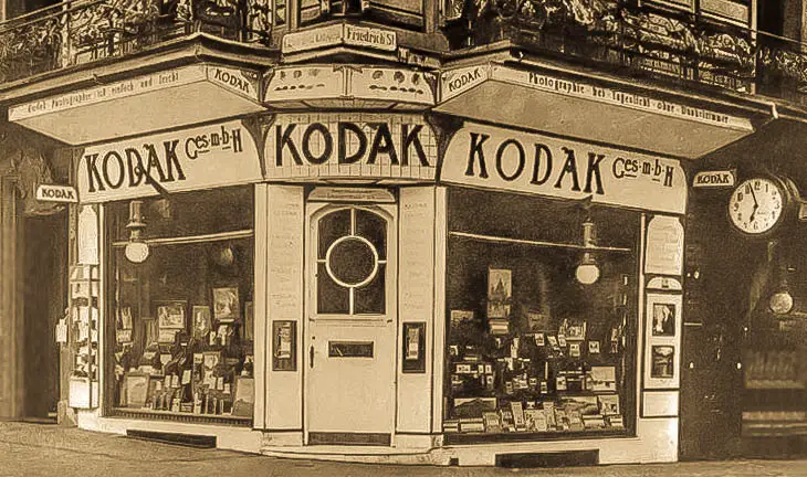 A vintage Kodal stall.