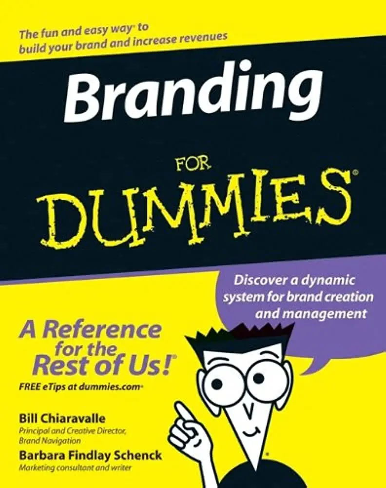The book cover of Branding for Dummies.