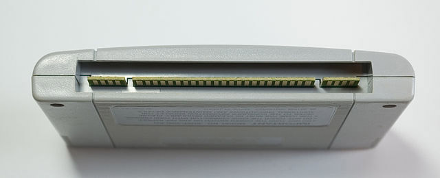 NES Cartridge showing its disc.