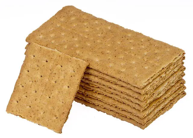 A stack of Graham crackers.