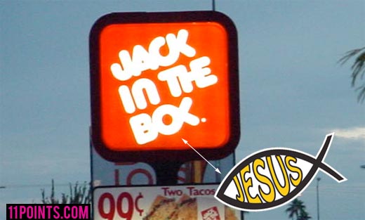 Jack in the Box logo.