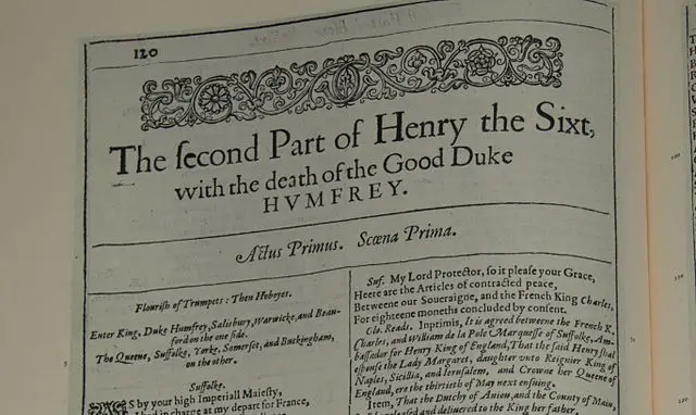 The second part of Henry the Sixth.