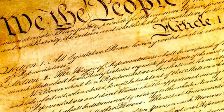 U.S. Constitution "We the People"