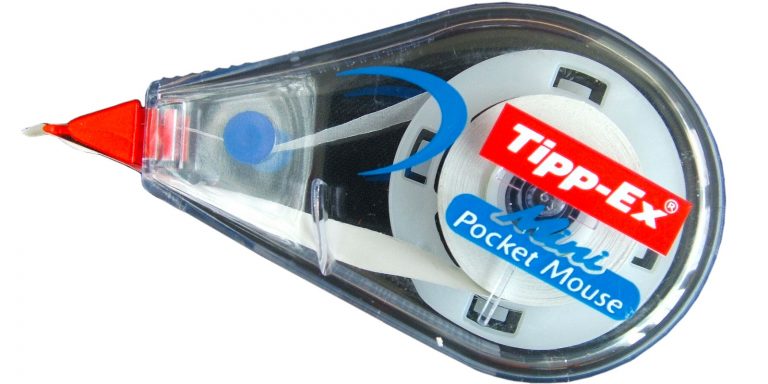 Tippex mini pocket mouse correction tape.
