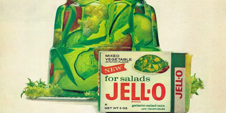 Mixed vegetable imitation flavor Jell-O.