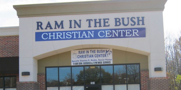 A church named, Ram in the Bush Christian Center.