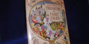 A colorful book about Treasury of Fairy Tales.