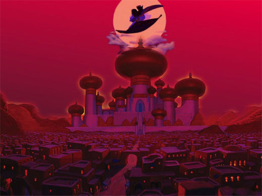 Agrabah City in the movie Aladdin.
