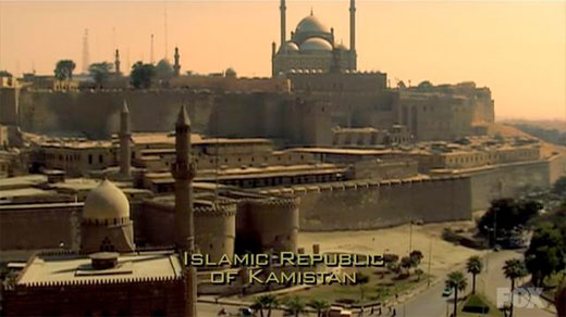 The Islamic Republic of Kamistan featured in the movie, 24.