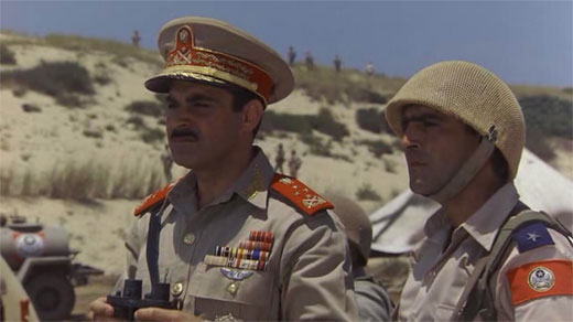 A general and his soldiers in an Unnamed Middle Eastern Country featured in Iron Eagle.
